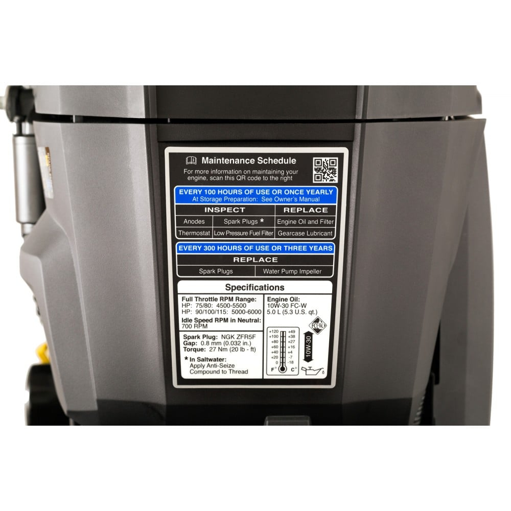 4х-тактный лодочный мотор MERCURY F80ELPT EFI