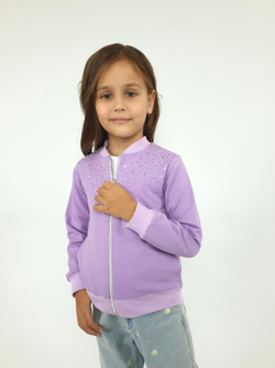 14-24-7 Жакет (бомбер) для девочки