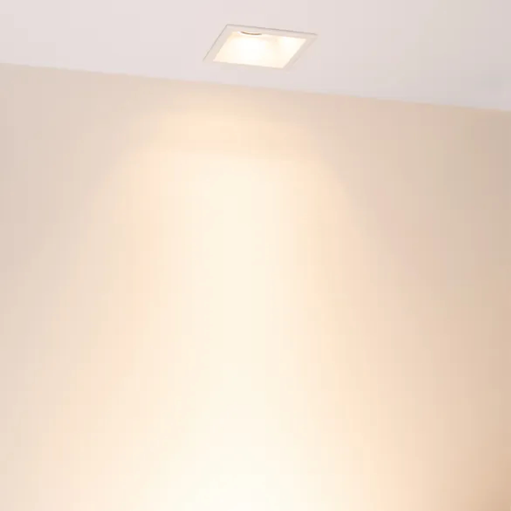 Светильник MS-FLOW-BUILT-S85x85-6W Warm3000 (BK, 55 deg, 230V) (Arlight, IP20 Металл, 5 лет) 061259