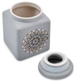 TJ-11/1 Керамическая банка мал. с крышкой