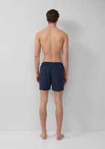 Льняные бермуды с поясом