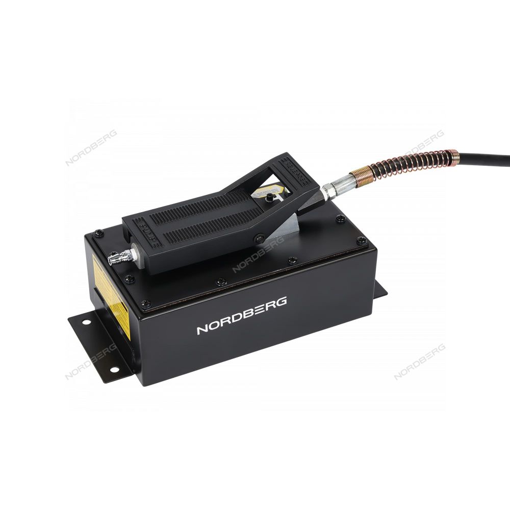 NORDBERG (N31PE76A) Выпрессовщик шкворней с тележкой, гидравлический с пневмопривод, 75 т