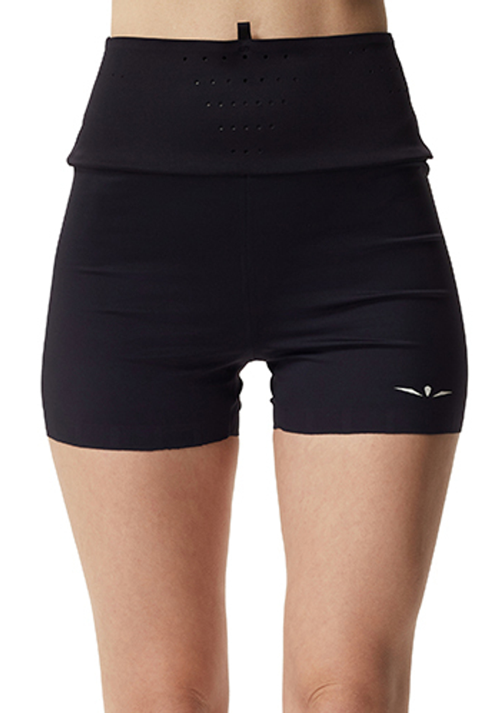 ШОРТЫ С ПОЯСОМ ЖЕНСКИЕ MINI SFA SHORT | BLACK WHITE