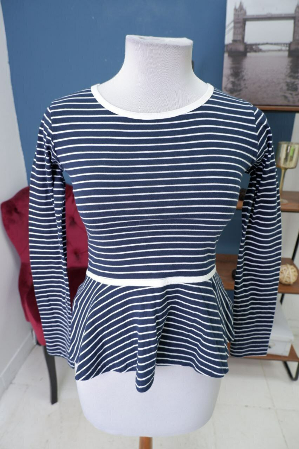 Джемпер Твоё в полоску 44 размер