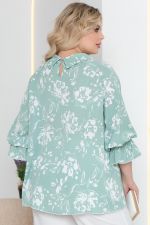 Блуза "Гелла" (мята) Б5644 LT Collection
