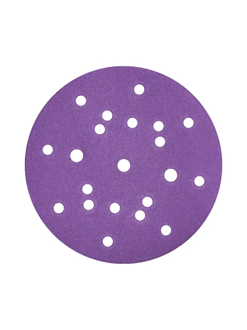 150мм P120 10шт. Шлифовальный абразивный круг для шлифовки под липучку Minamo Heavy Duty PF