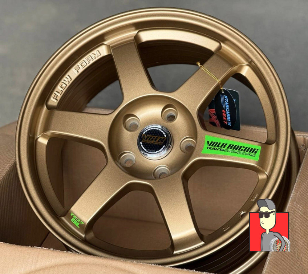 Комплект дисков Rays TE37 509 17x7.5 et38 5x114.3