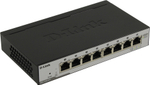 D-Link &lt; DGS-1100-08P &gt; Управляемый коммутатор (8UTP 10 / 100 / 1000Mbps PoE)