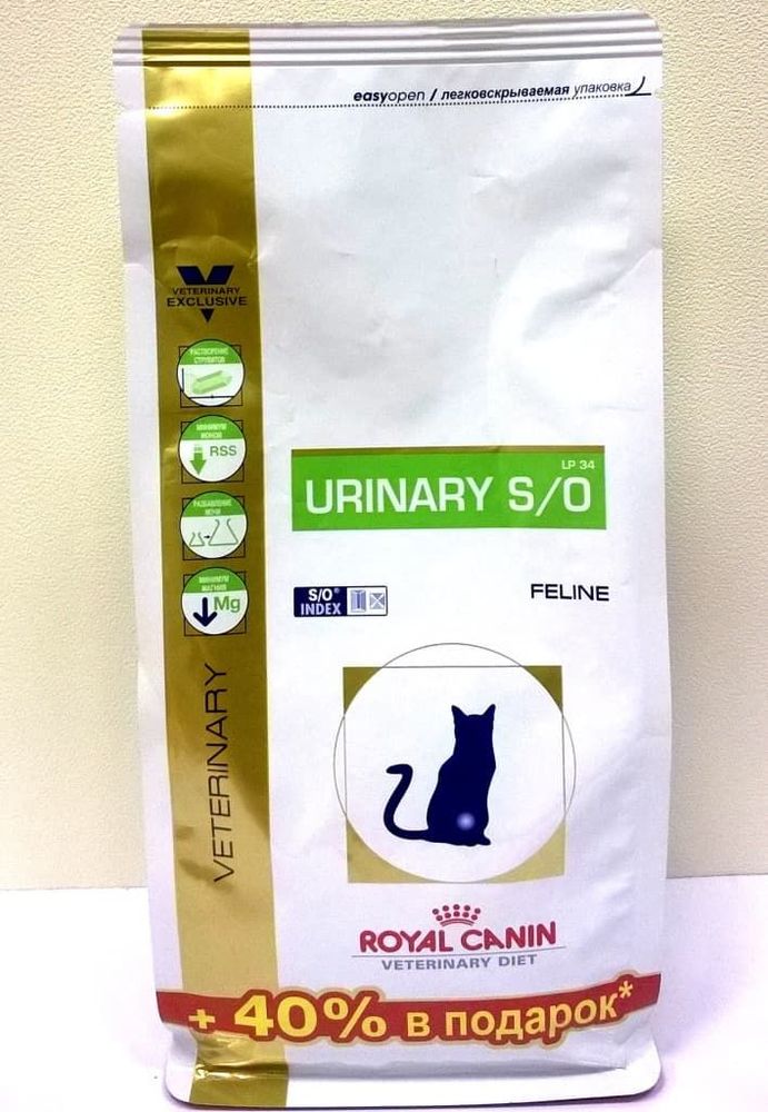 Уринари С/О ЛП 34 (фелин) 0,4 +0,16 кг