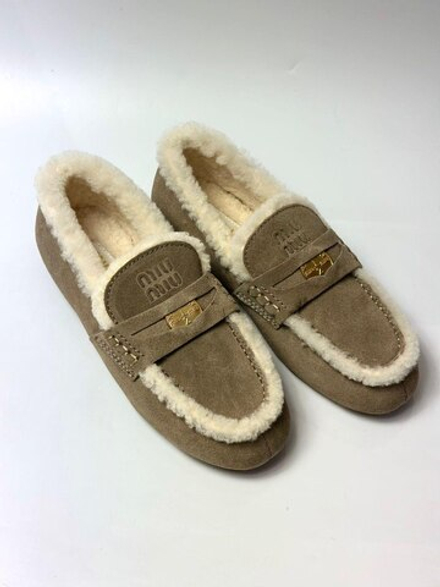 Лоферы MIU MIU