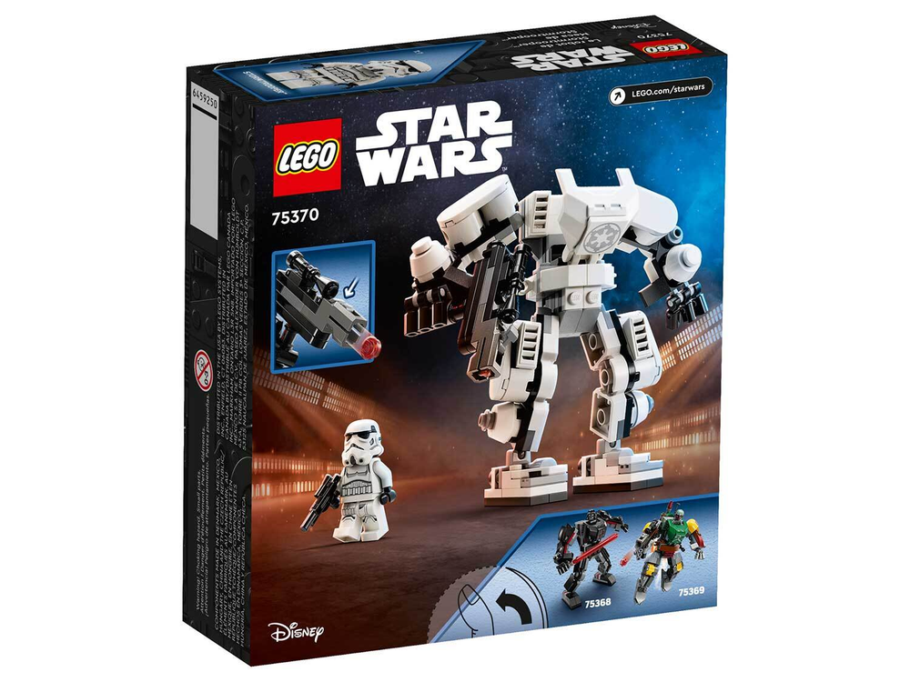 LEGO Star Wars 75370 «Робот-Штурмовик» — мини-модель для битв