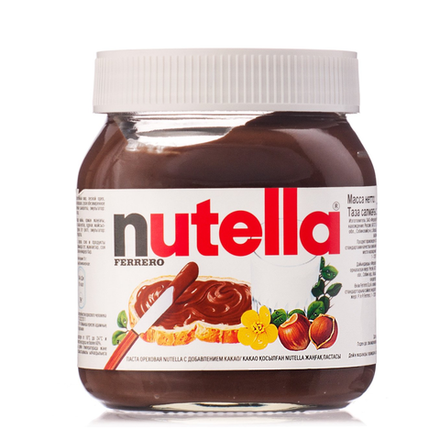 Паста ореховая Nutella с добавлением какао, 825 г