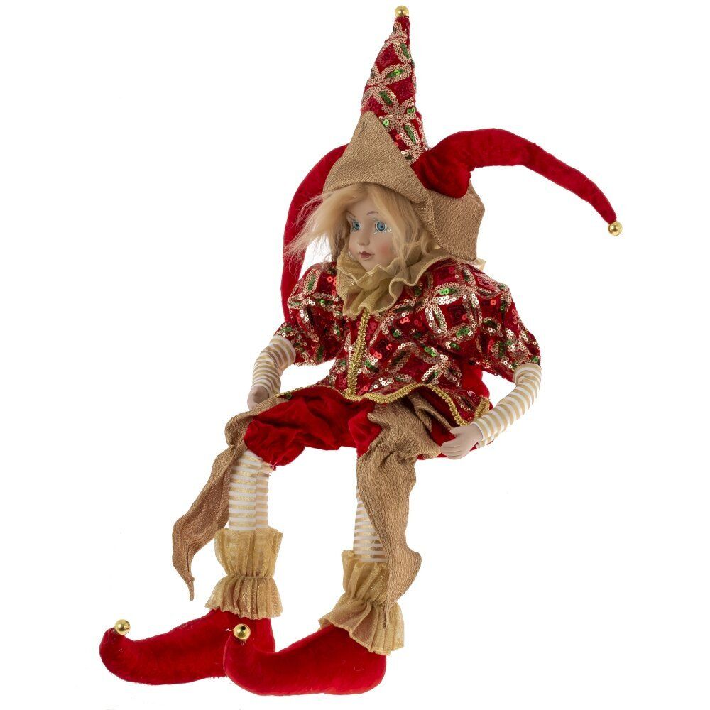 GAEM Игрушка набивная "Клоун" (муз, движ), L18 W18 H62 см (полка 28 см.)