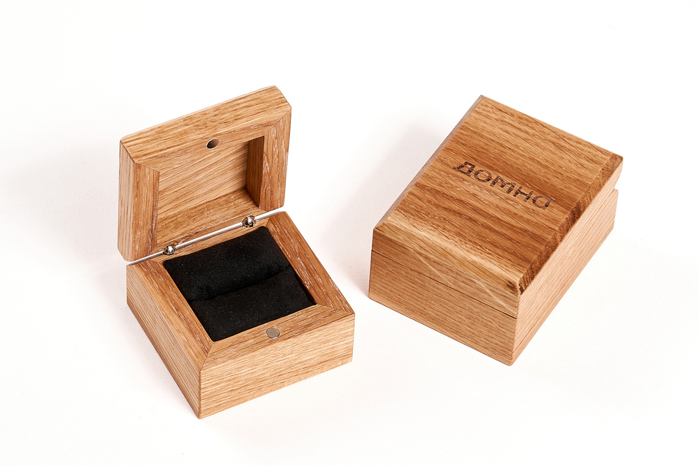 Пусеты серебряные "Д"