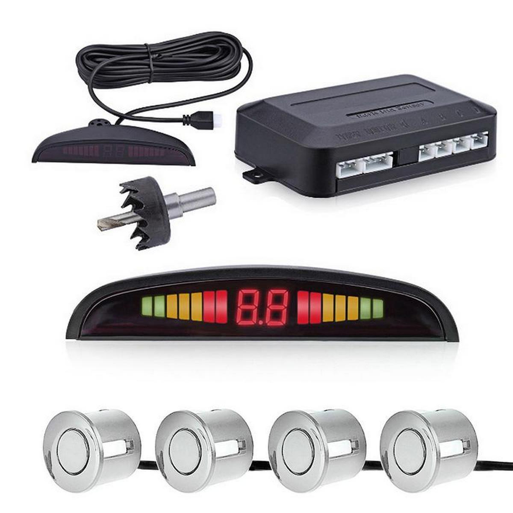 Датчик парковки-4шт/22мм. "Парковочная система авто" DV-Pioneer.OK LD42