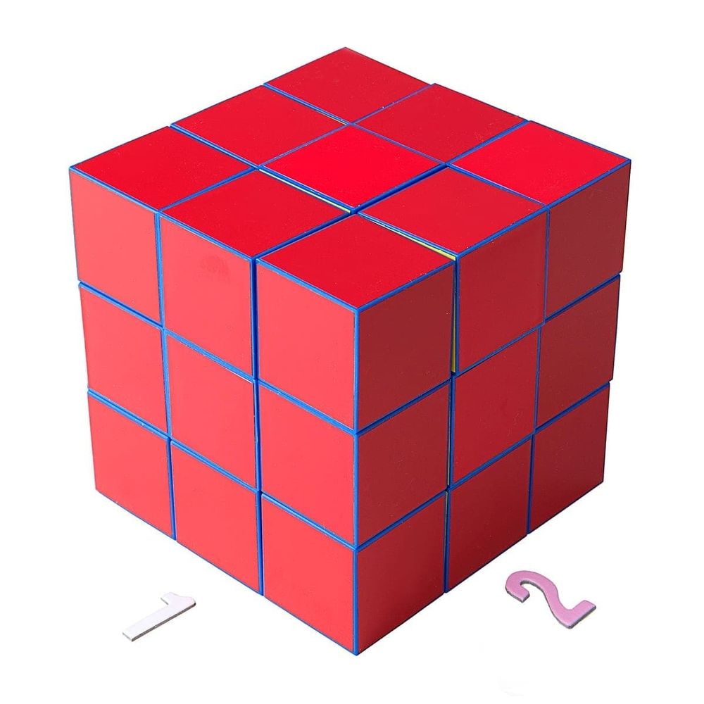 Кубики Уникуб в коробке (12х12х12) 2-7лет Корвет