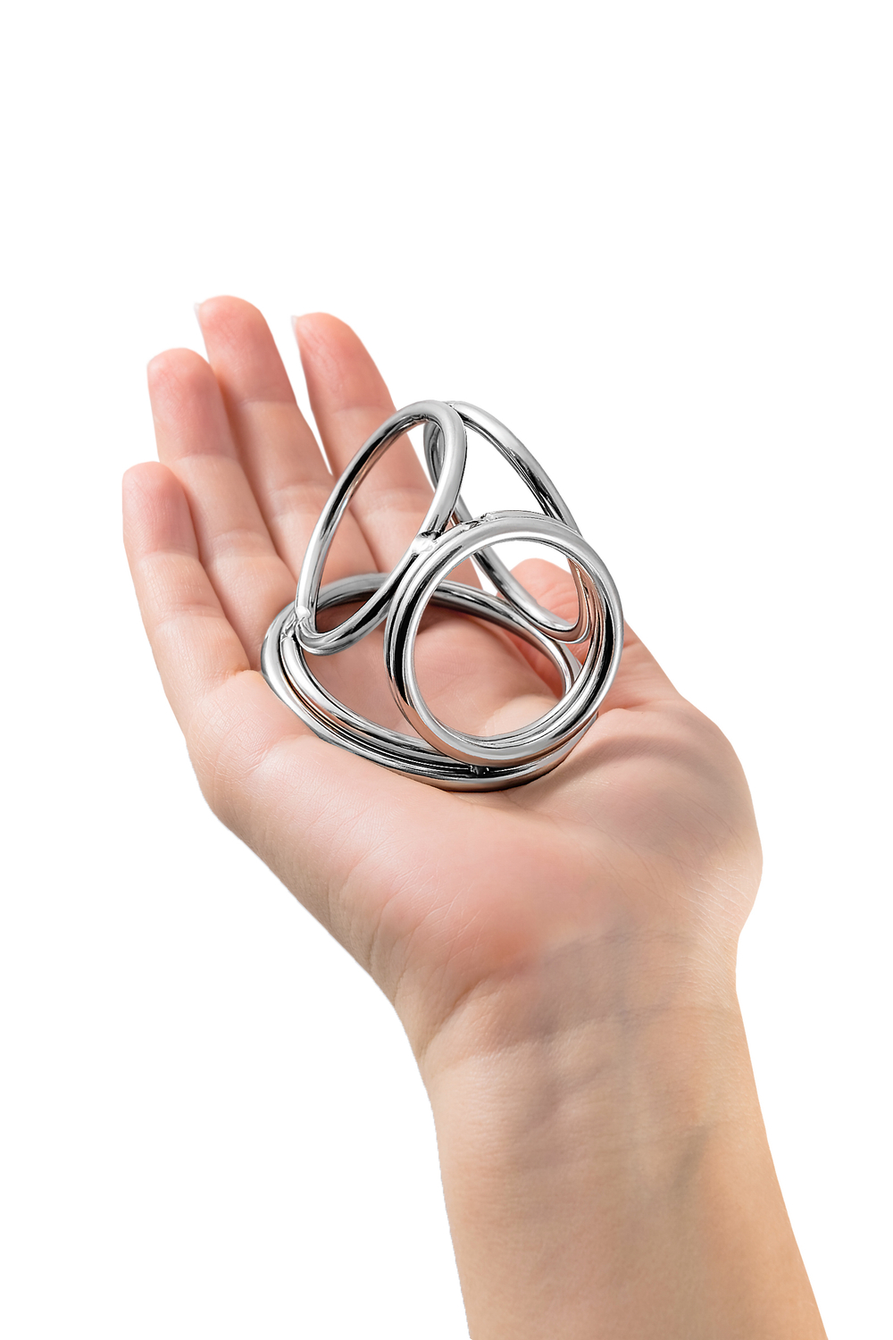 Бондаж для пениса Metal Toyfa 6 колец