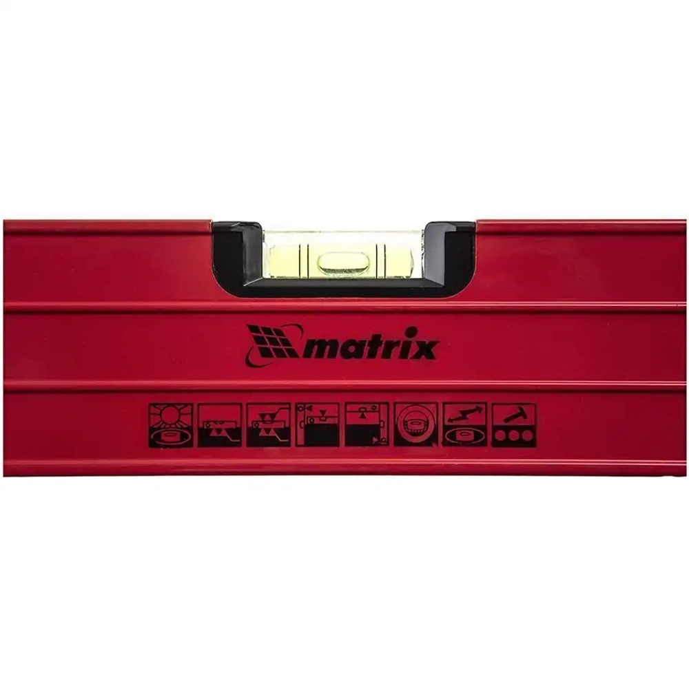 Уровень алюминиевый, 1200 мм, фрезерованный, 3 глазка MATRIX 34512