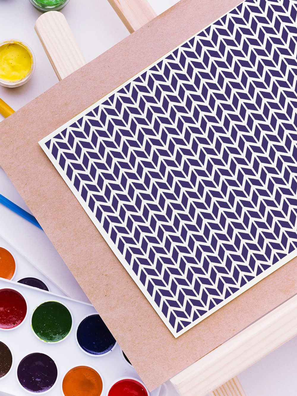 Трафарет для скрапбукинга из пластика многоразовый 030