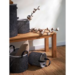 Корзина для хранения Sustainable collection, Ø32х28 см, черная