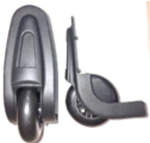 Колеса PLG-870 (высота 190), черный