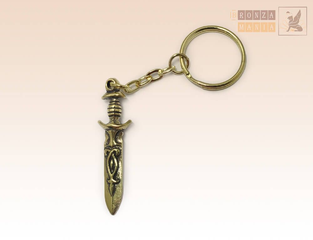 брелок Меч игровой