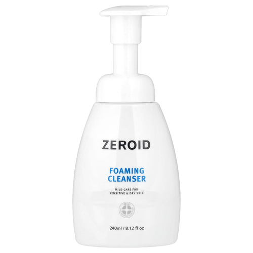 Zeroid, пенка для умывания, для чувствительной и сухой кожи, 240 мл (8,12 жидк. унции)