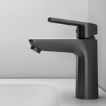 Смеситель для раковины Abelsberg Lineara UNF23508GM цвет Космическая сталь