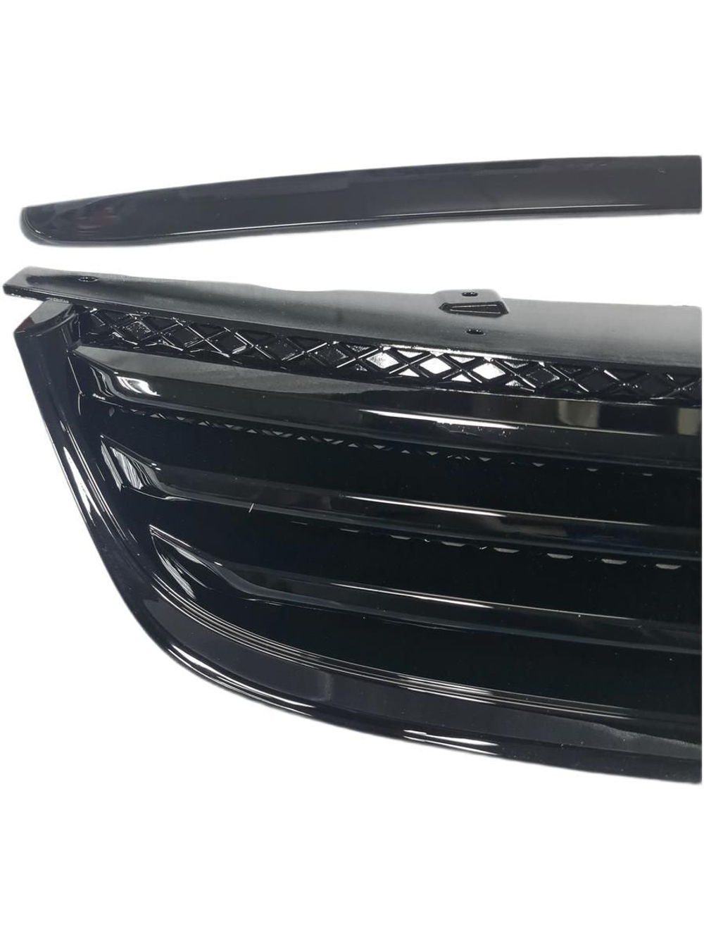 Решетка на Лачетти плюс сабля чёрный глянец AMG