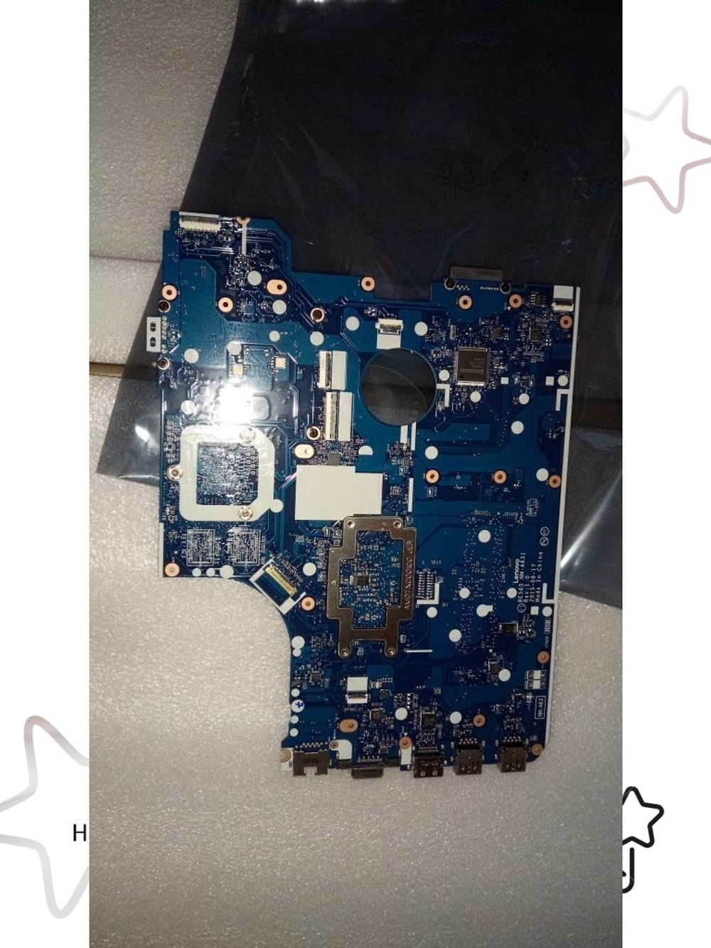 Материнская плата для ноутбука Lenovo ThinkPad E565 NM-A63 AMD A8-8600 UMA NOK HW TPM (01AW116), оригинал