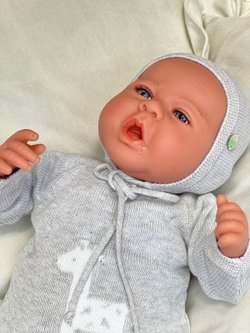 Кукла Реборн Marina and Pau 45cм Martina мягконабивная (M3137)