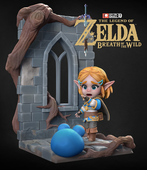 Zelda Зельда Chibi Funko POP Breath of the Wild Коллекционная Фигурка Аниме