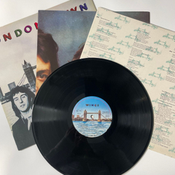 Винтажная виниловая пластинка LP Paul McCartney Wings London Town (Германия 1978)