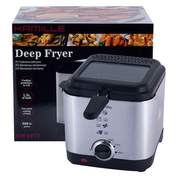Фритюрница электрическая 1,5 л Kamille KM-6812