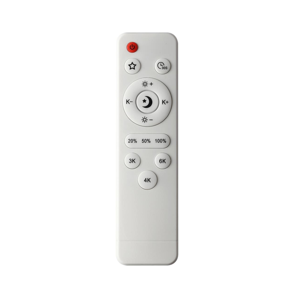 7787/85L PIKO LED SN 607 Светильник металл/белый/бронза LED 85Вт 3000-6500K D495 IP20 пульт ДУ GEMINI