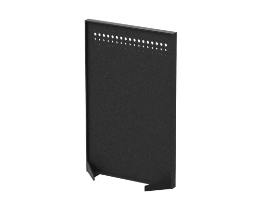 Перегородка с декором   "Фритты" 80х40х140