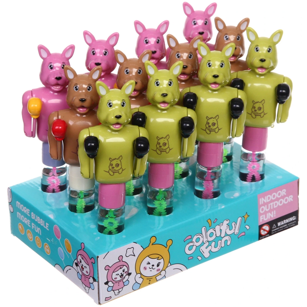 Мыльные пузыри «Кенгуру-боксёр» 22 см, 80 мл