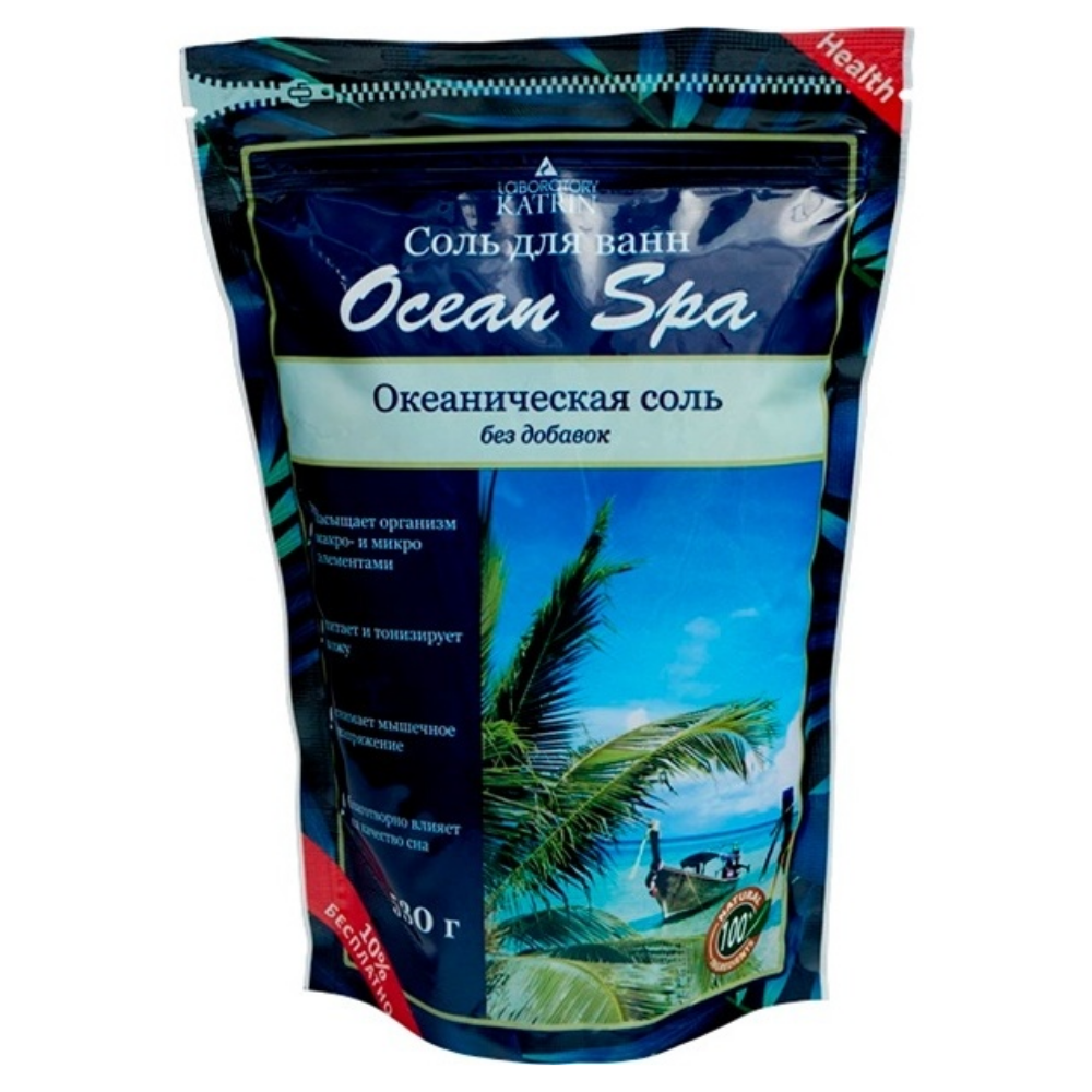 Соль для ванн Katrin Ocean SPA Океаническая соль 530 гр