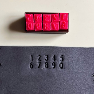 Цифры №3 0,7см.