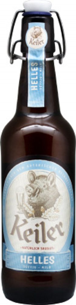 Пиво Кейлер Хеллес / Keiler Helles 0.5 - стекло