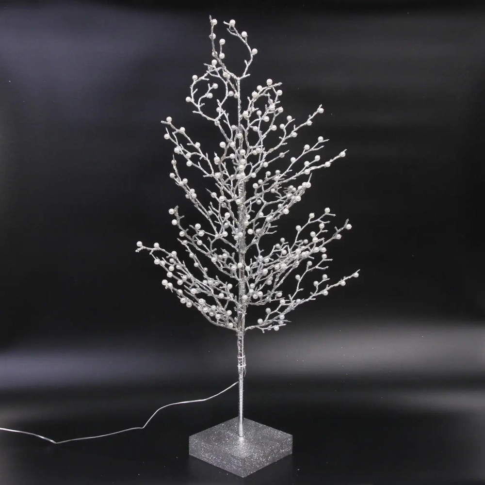 Фигура светодиодная «Дерево - Décor» 80 см, Серебро, 220V