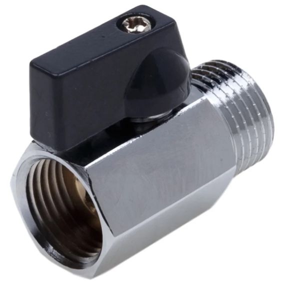 Кран шаровой AQUALINK мини хром ВН 1/2 ручка-флажок (20/200) купить в Москве и Московской области по низкой цене с доставкой по России — (1) Кран шаровой AQUALINK мини хром ВН 1/2 ручка-флажок (20/200) — (1)