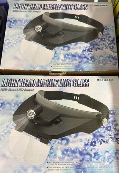 Лупа наголову 81001-С