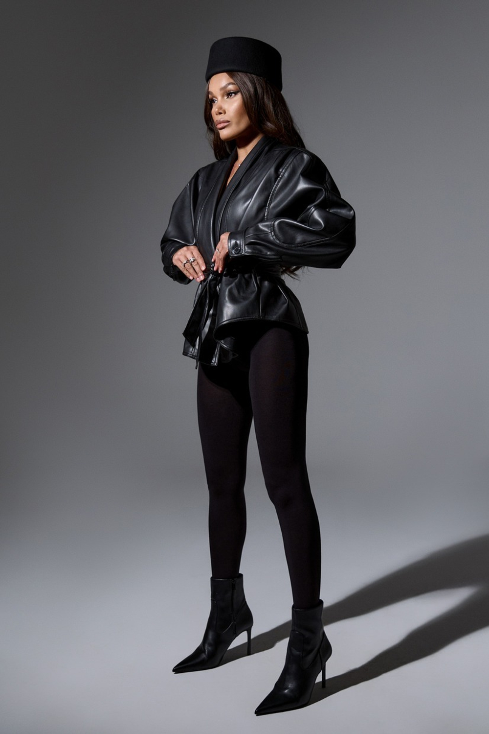 Лосины skin с утяжкой, черный