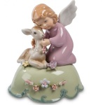 Композиция музыкальная Ангелочек с оленёнком [Арт. 103175]