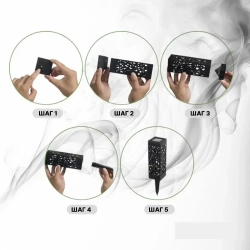 Светильник садовый на солнечных батарейках, светильник садовый, фонарики садовые на солнечных батарейках, набор садовых светильников на солнечных батарейках, белый свет