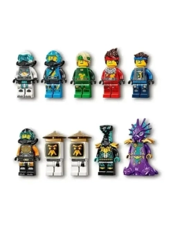 Конструктор Ниндзя Подводный Дар Судьбы 1211 деталей 60086