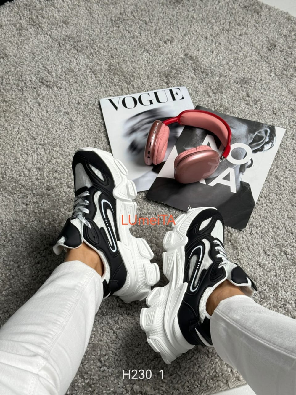 Кроссовки по 8 пар (36-41)р. / 230-1