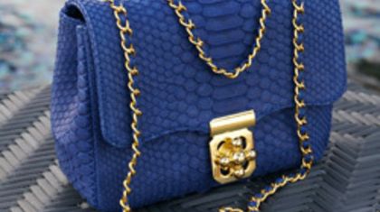 Изысканный клатч из кожи питона &ndash; способ привлечь внимание к Вашему образу