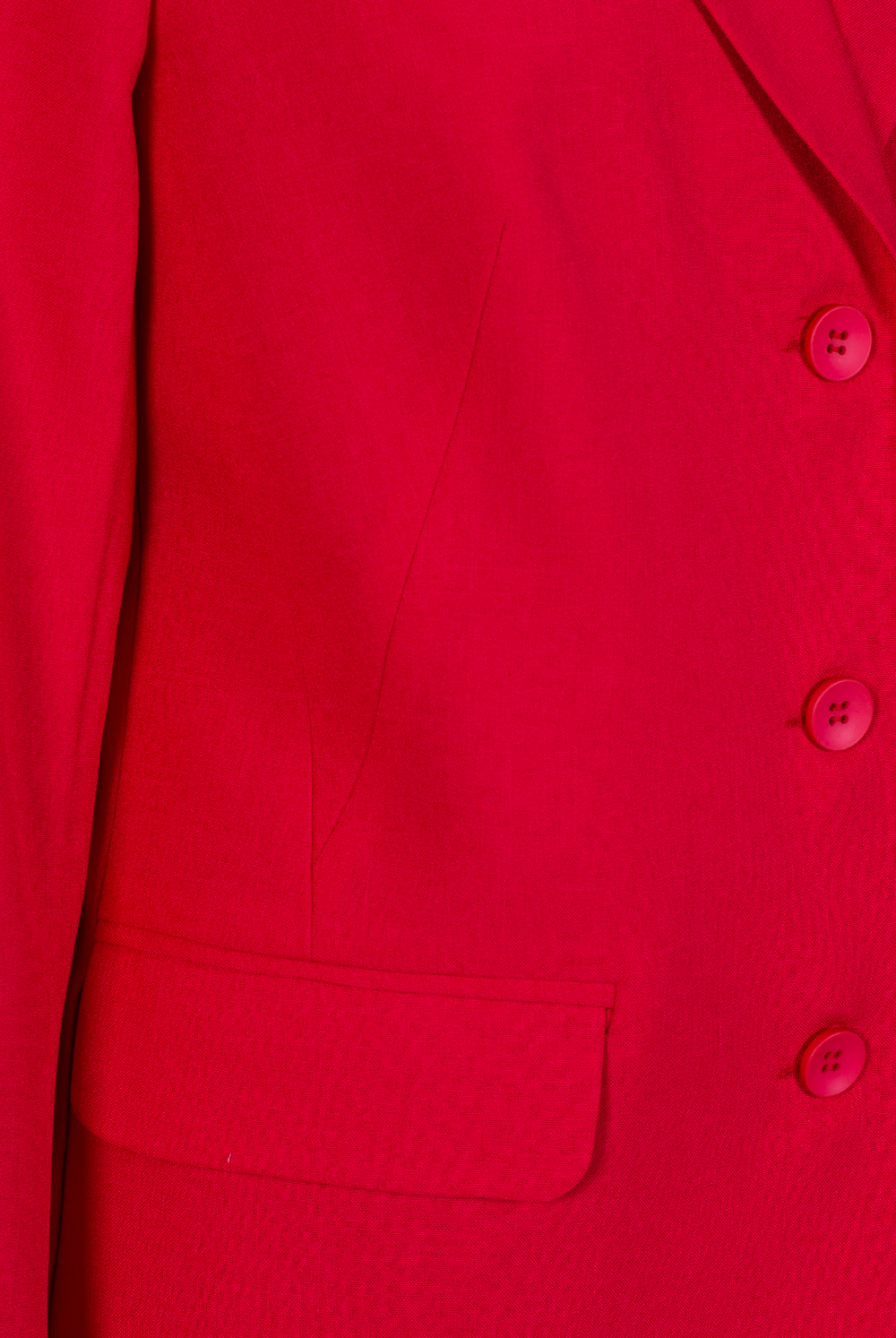 Жакет женский 3998зп, красный #38К043998зп